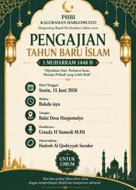 HADIR DAN SYIARKAN PENGAJIAN TAHUN BARU ISLAM 1 MUHARRAM 1448H